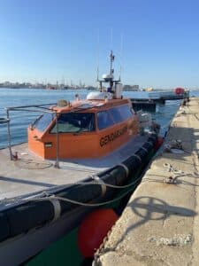 Intervention sur une vedette de gendarmerie équipée d'un moteur cummins