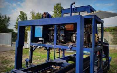 Révision d’un moteur Lombardini pour une tireuse à câble.