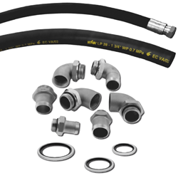Hyva Adaptateurs, Flexibles, Raccords