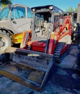 Chargeuse en panne moteur