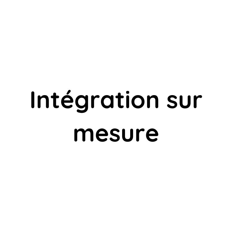 Intégration sur mesure 