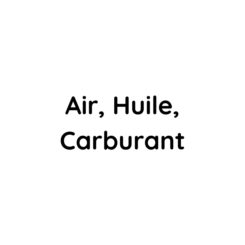 Filtre à Air<br />
Filtre à Huile<br />
Filtre à Carburant