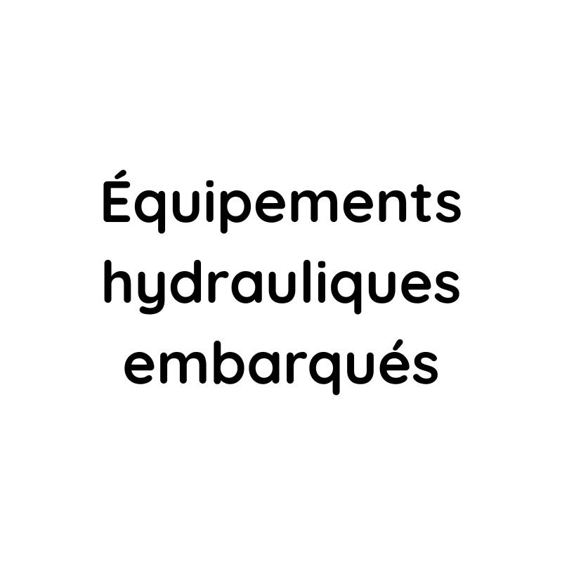Équipement hydraulique