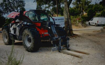 Actemis retrouve toute la puissance de son chariot télescopique avec BH Service !