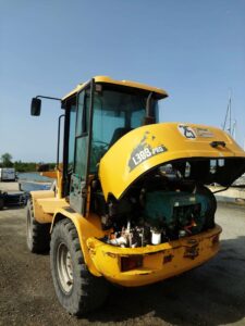 Reparation d'un moteur Kubota sur une chargeuse Volvo