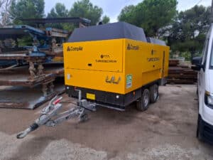 Réparation d'un compresseur COMPAIR équipé moteur Cummins QSB6.7 probleme de turbo