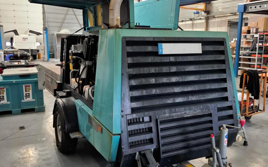 Réparation et remise en service d’un compresseur KAESER M125 avec moteur DEUTZ TCD 4.1 L4