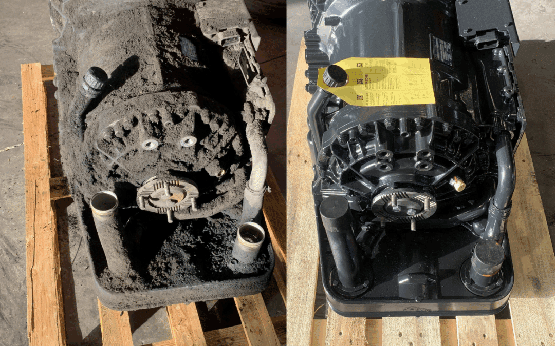 Boîte de vitesses ZF réparation et entretien : avant / après