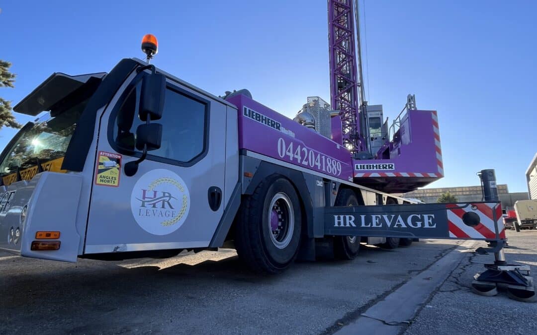 Intervention EGR sur grue Liebherr MK88 : expertise et performance assurées