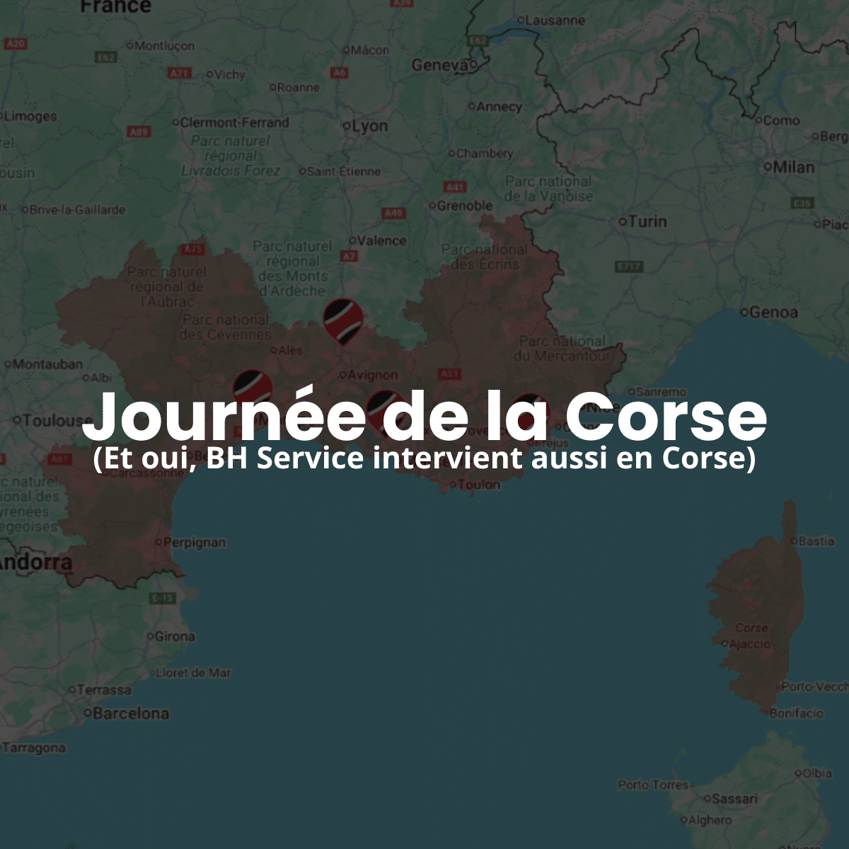 BH Service en corse