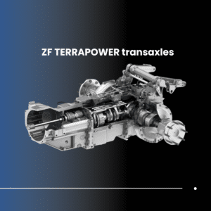 Transmission ZF TERRAPOWER pour tracteurs agricoles, avec Powershift 4/6 vitesses et overdrive, optimisée pour performance et efficacité.